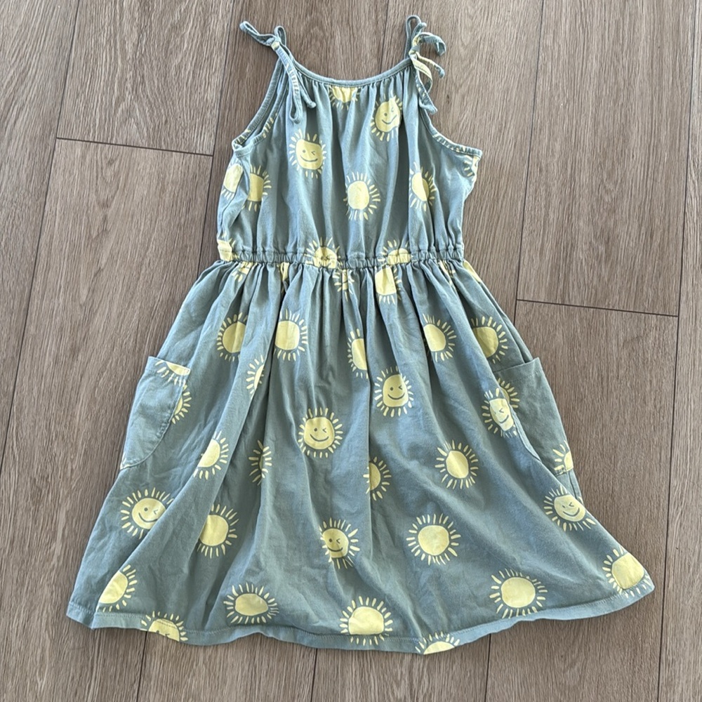 Tea Collection Sun at the Sea girls cotton dress size 10